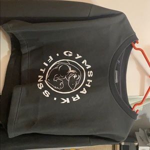 GYMSHARK Cropped crew neck hoodie